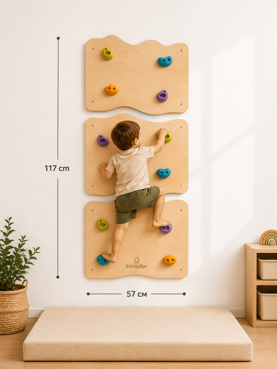 Muro de escalada