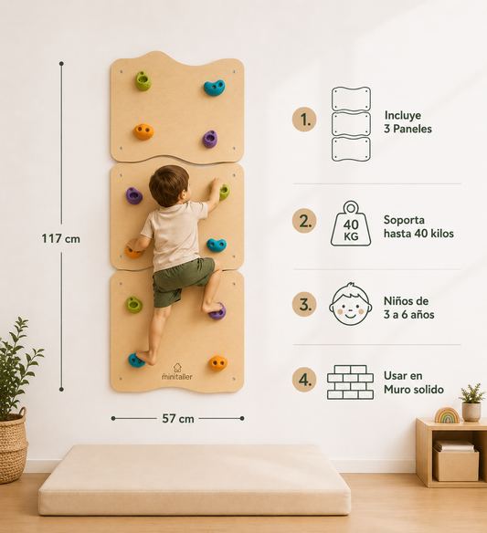 Muro de escalada